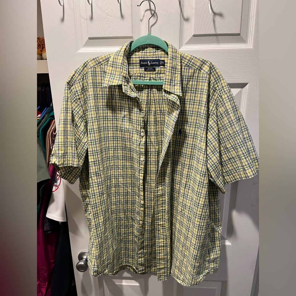 Mens Polo Ralph Lauren button down size xl